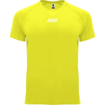 Pánské tričko JOOM pánské sportovní tričko BAHRAIN, svítívě žlutá - XXXL