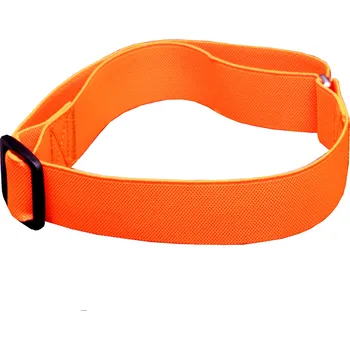 Obojek pro psa BAFPET Páska na klobouk, oranžová Barva: Oranžová, Rozměr: 35mm x 42-72cm 50031