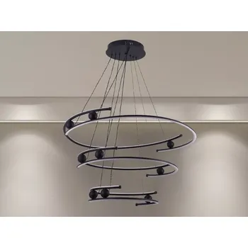 Nástěnné svítidlo LED svítidlo + dálkový ovladač 170W - J4347/B