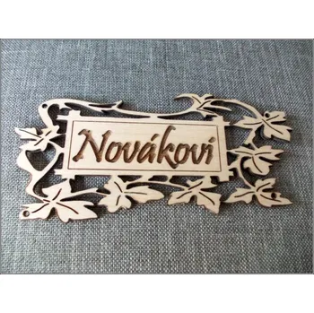 Jmenovka na stůl DCH Cedulka na dveře - jmenovka 6.