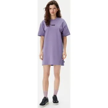 Dámské šaty Vans Každodenní šaty Center Vee VN0A4RU2 Fialová Oversize S