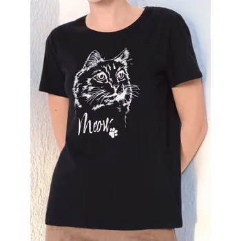 Sinsay - Tričko s potiskem - černá - 001CH-99J - 001CH-99J-S