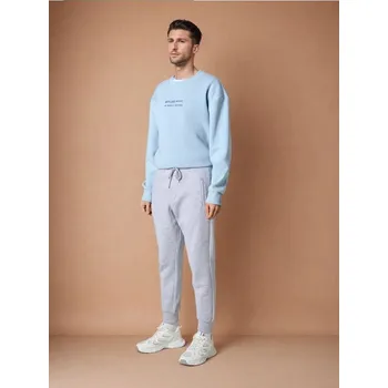 Pánské kalhoty Sinsay - Tepláky jogger - šedá - 0787Z-09M - 0787Z-09M-XS