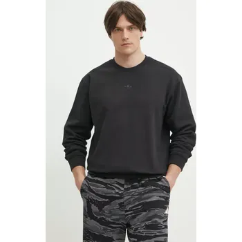 Pánská mikina Bavlněná mikina adidas Originals Essential JC9574 černá 99X, vel. XXL