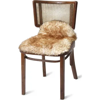 Podsedák Wooline Podsedák na židle z ovčích kůží žíhaný