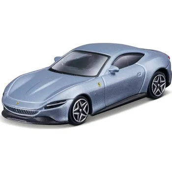 autíčko Bburago Bburago Ferrari Roma 1:43 stříbrná metalíza