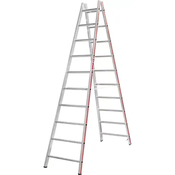 Žebřík Hliníkové štafle Hymer profi 2x10