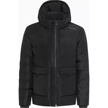 Pánská softshellová bunda PORSCHE DESIGN Padded Jacket Bunda prošívaná zimní vyteplená černá (Bunda Porsche Design s podšívkou bez prachového peří vyrobená z inovativního materiálu Sympatex®. Voděodolná a větruodolná.)