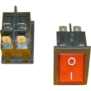 Vysavač Spínač I čerpadla červený vysavač ETA 9842 51685