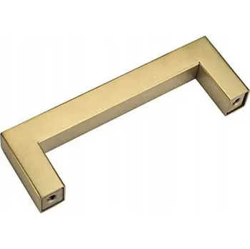 Nábytkové kování Nábytková úchytka ocelová ZLATÁ ÚCHYTKA NA NÁBYTEK ÚCHYTKA NA SKŘÍŇKU 128mm