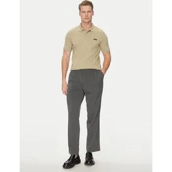 Pánské tričko Calvin Klein Polokošile K10K111196 Béžová Slim Fit XXL