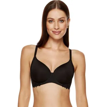 Podprsenka Vyztužená podprsenka spacer Eclipse hladká černá 65F