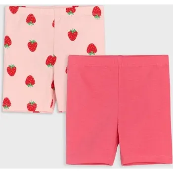 Dívčí oblečení Sinsay - Sada 2&nbsp;legín - růžová - 242DJ-38X - 242DJ-38X-68