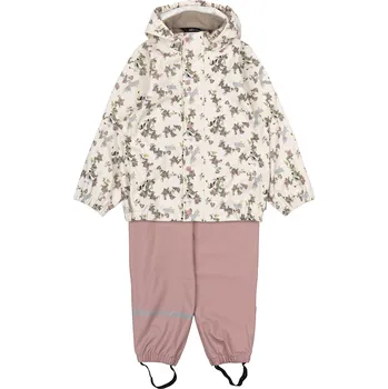 Kojenecká bunda Mikk-Line dívčí souprava do deště 33174 Woodrose Velikost: 86 VODĚODOLNÉ 8000mm