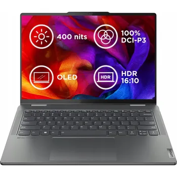Notebook Notebook Lenovo Yoga 14" Intel Core i7 16 GB / 1024 GB šedý