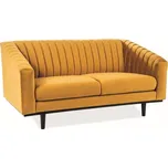 Casarredo Čalouněné dvojkřeslo ASPREY 2 velvet žlutá