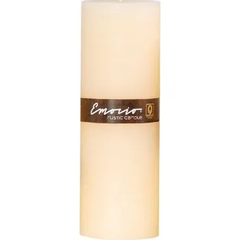 Svíčka Svíčka Rustic válec 100x300 - slon.kost