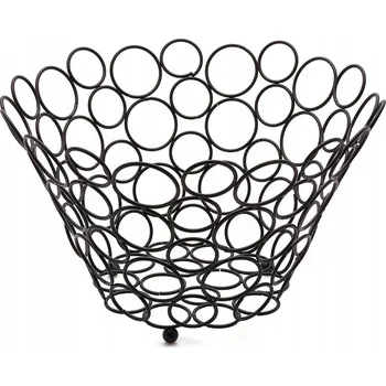 Obraz Kovový koš na ovoce černý