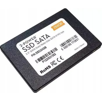 SSD disk 2-Power 256GB SSD 2.5 SATA 6Gbps 7mm SSD disk od renomované značky 2-Power