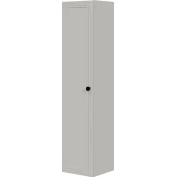 Koupelnový nábytek HELLEM koupelnová vysoká závěsná skříňka 1D, kašmírová + vyzvednutí ZDARMA