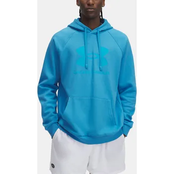 Pánská mikina Pánská mikina Under Armour UA Rival Fleece Logo HD 1379758-452 Modrá LG