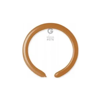 Balónek Balónky Trubičky italské kávové 100 ks na párty