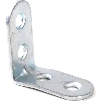 Tesařské kování Úhelník s prolisem oblý Zn - 160mm