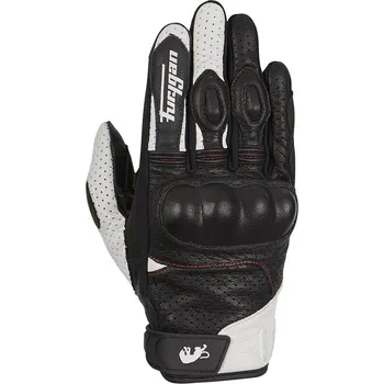 Moto rukavice Rukavice na motorku Furygan TD21 Vented černo-bílé S