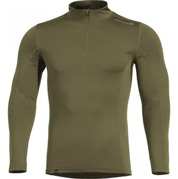 Pánské termoprádlo Funkční termo triko Pentagon Pindos 1/2 Zip - Olive Green S
