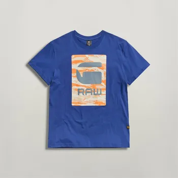 Pánské tričko Tričko G Star Ballpen Blue 1089808 Large