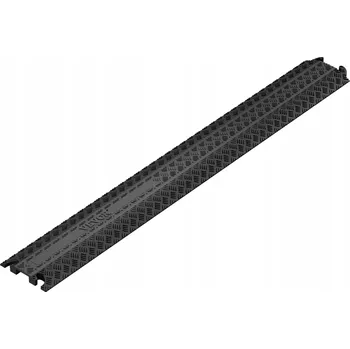 kabelová chránička VEVOR Kabelový most, prahy, 3 ks 100x13x2CM, nájezdové, nosnost 907KG, TPR, pro parkoviště