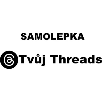 Samolepící dekorace Samolepka - Threads profil