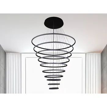 Nástěnné svítidlo LED závěsné svítidlo s dálkovým ovladačem 365W - J4373/B