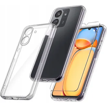 Pouzdro na mobilní telefon Zadní Kryt KrainaGSM pro Xiaomi Redmi 13C bezbarvý