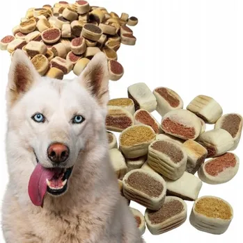 Pamlsek pro psa OBILNÉ SUŠENKY Biscuit - mini ROLKY pro Psa / Animile 500g