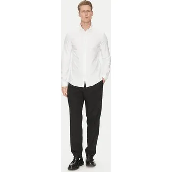 Pánská móda Calvin Klein Košile K10K114310 Bílá Slim Fit 39