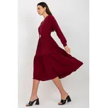 Och Bella Dámské letní šaty vínové Velikost: S