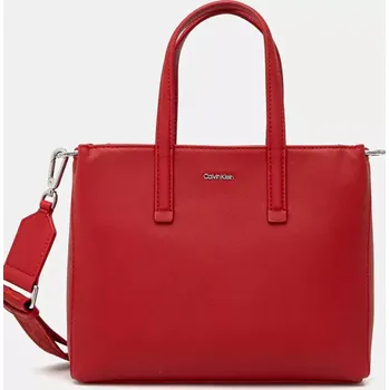 Kabelka Kabelka Calvin Klein červená barva, K60K612904 33X, vel. ONE SIZE