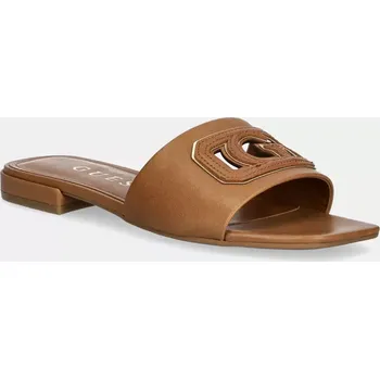 Dámské pantofle Pantofle Guess TARISHA dámské, hnědá barva, FLJTAR LEA19 FLJTAR.LEA19.TANGO 82X, EUR 37