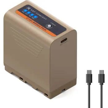 K&F NP-F970 Battery 10500mAh Battery s 20W PD rychlým nabíjením