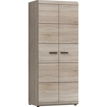 Šatní skříň Skříň šatní dvoudvéřová dub sonoma LIVEA SZF/80