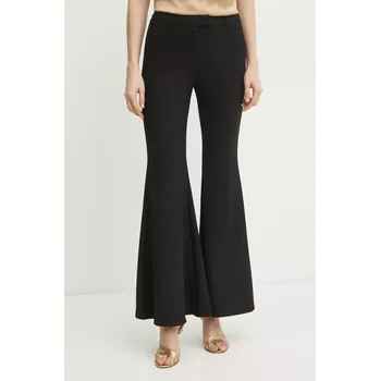 Dámské kalhoty Kalhoty MICHAEL Michael Kors dámské, černá barva, zvony, high waist, MR530POE45 99X, vel. S