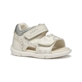 Dámské sandále Sandály Geox B Sandal Zapito B556FD 000BC C0007 Bílá 22