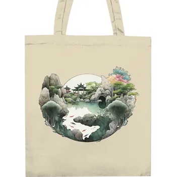 Nákupní taška unisex s potiskem Zen