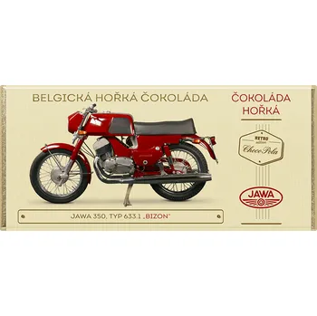 Čokoláda CHOCO POLA - JAWA 350, typ 633.1 Bizon