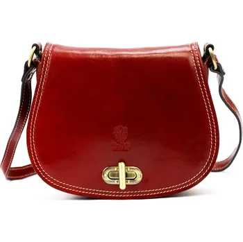 Kabelka Kožená crossbody kabelka Florence ART. 873 červená