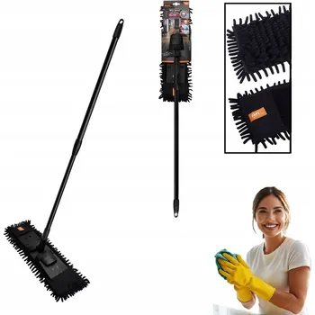 Bezpečnostní kamera PLOCHÝ MOP ŽENILKOVÝ PURO ELITE RAVI SADA ČERNÁ