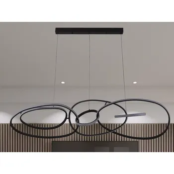 Nástěnné svítidlo LED závěsné svítidlo s dálkovým ovladačem 150W - J4367/B