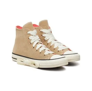 Pánské tenisky Plátěnky Converse Chuck Taylor All Star Suede Hi A10416C Hnědá 36