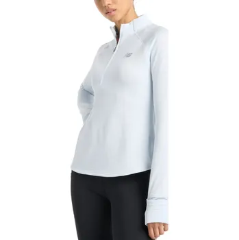 Dámská mikina Mikina New Balance Athletics Heat Grid 1/2 Zip wt43200-ib Velikost XS